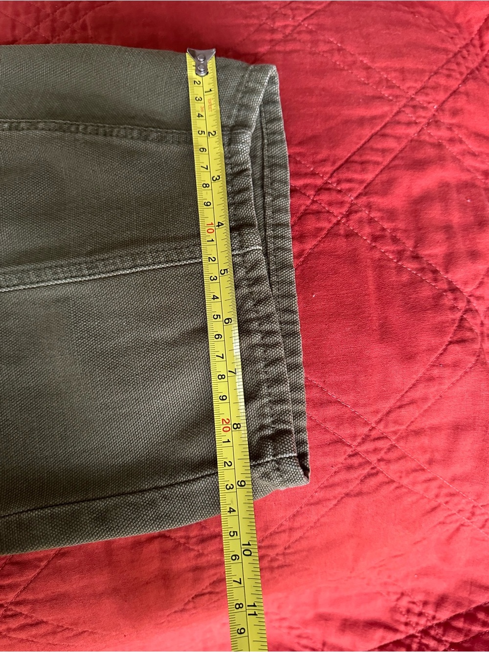 Universal Thread Olive Green Utility High-Waist Barrel Pants - Picture 7 of 12